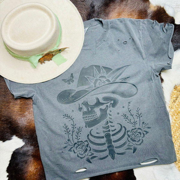 BOHO Sugar Skull Cowgirl