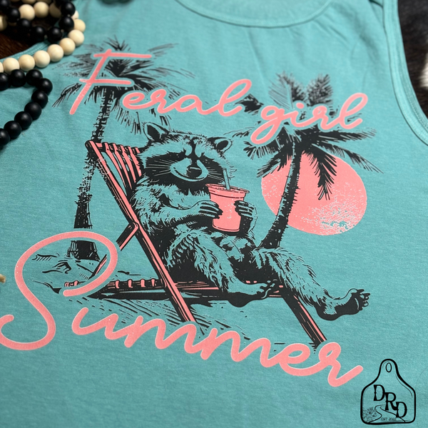 Feral girl summer tank